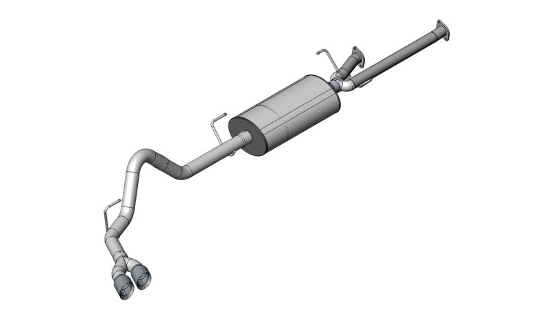 Corsa 2011-2021 Toyota Tundra 5.7L SS 3" Sport Catback w/ 4" Polish Tips (Double Cab/Crew Max) - COR14916