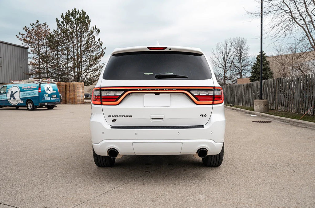 Corsa 2011-2023 Dodge Durango 5.7L SS 2.5" Sport CatBack Exhaust w/ 4.5" Black Tips - COR14459BLK