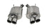 Corsa 2013-2014 Shelby GT500 5.8L SS 3" Sport Axle-Back w/ 4" Quad Polished Tips - COR14321
