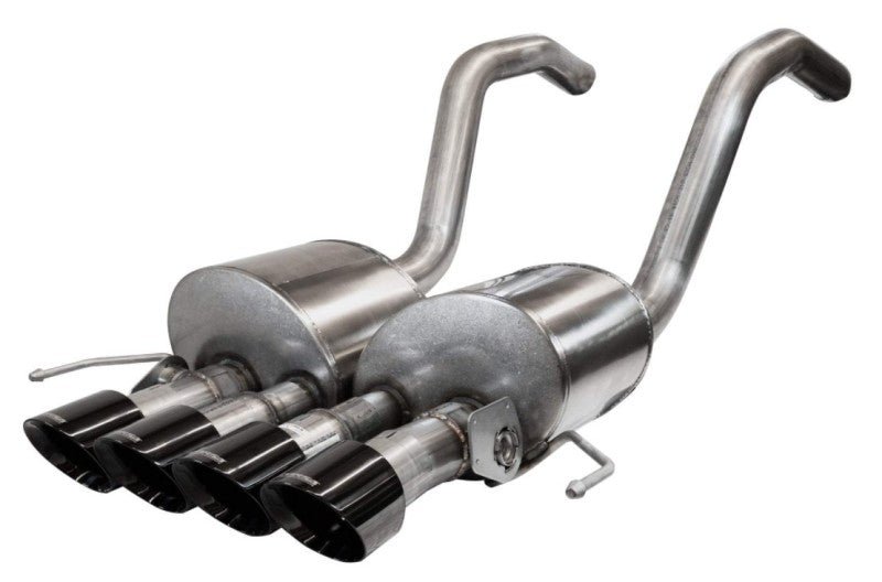 CORSA Performance - Corsa 2014-2019 Chevrolet Corvette C7 Z06 6.2L 2.75in Xtreme Axle-Back w/ Dual NPP & Quad Black Tips - Exhaust Parts Pro - COR14777BLK