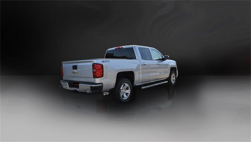 Corsa 2014-2019 GMC Sierra/Chevy Silverado 1500 5.3L Polished Sport Catback - COR14874