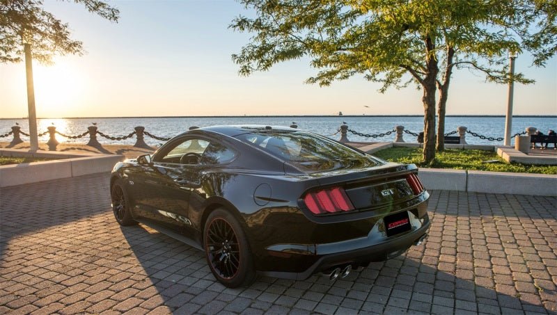 Corsa 2015-2017 Ford Mustang GT 5.0 3" Sport Catback w/ 4" Polish Quad Tips - COR14337