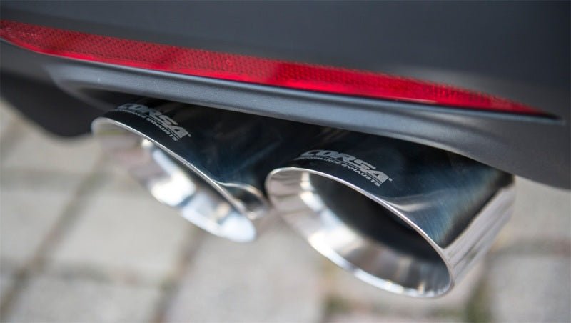 Corsa 2015-2017 Ford Mustang GT 5.0 3" Sport Catback w/ 4" Polish Quad Tips - COR14337