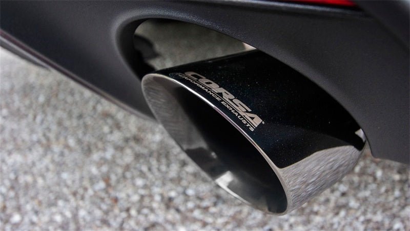 Corsa 2015-2017 Ford Mustang GT 5.0 SS 3" Sport Catback w/ 4.5" Polish Dual Tips - COR14332