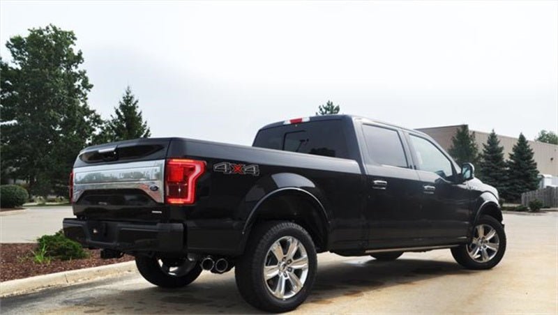 Corsa 2015-2020 Ford F-150 2.7/3.5L SS 3" Sport Single Side Catback w/ Black 4" Tips - COR14836BLK