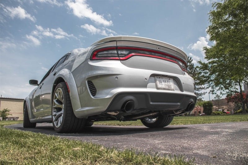 Corsa 2015-2022 Charger SRT/Hellcat/Redeye 2.75" Valved Catback w/ 4.5" Black Tips - COR21072BLK