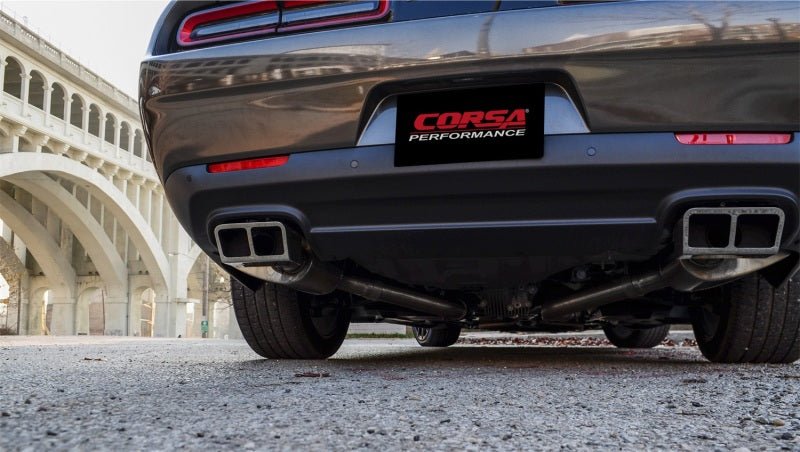 Corsa 2015-2022 Dodge Challenger 6.2/6.4L Xtreme Catback w/ Factory Style Polish Tips - COR14994