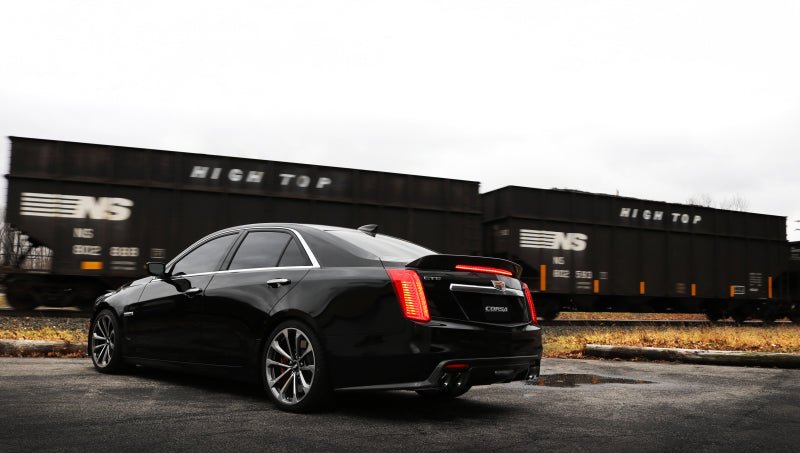 Corsa 2016-2019 Cadillac CTS-V Sedan 6.2L SS 2.75" Xtreme Axle-Back w/ Quad 4" Polished Tips - COR14358
