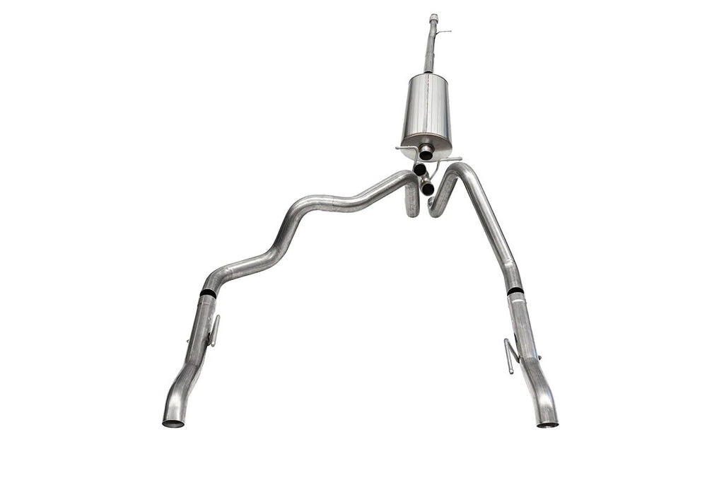 Corsa 2019-2023 Silverado/Sierra 6.2L Sport Catback Dual Rear Exit w/o Tips - COR21034