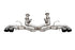 Corsa 2020-2023 Corvette C8 3in Xtreme Cat-Back Exhaust 4.5in Black Quad Tips - Deletes stock AFM Valve - COR21104BLK