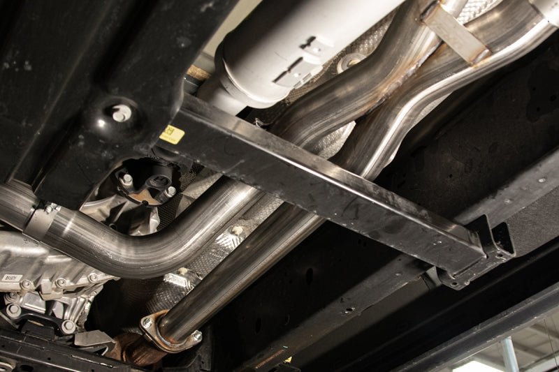 Corsa 2021-2023 Dodge Ram TRX 6.2L Xtreme Catback w/ Dual Rear Gunmetal Tips - COR21189GNM
