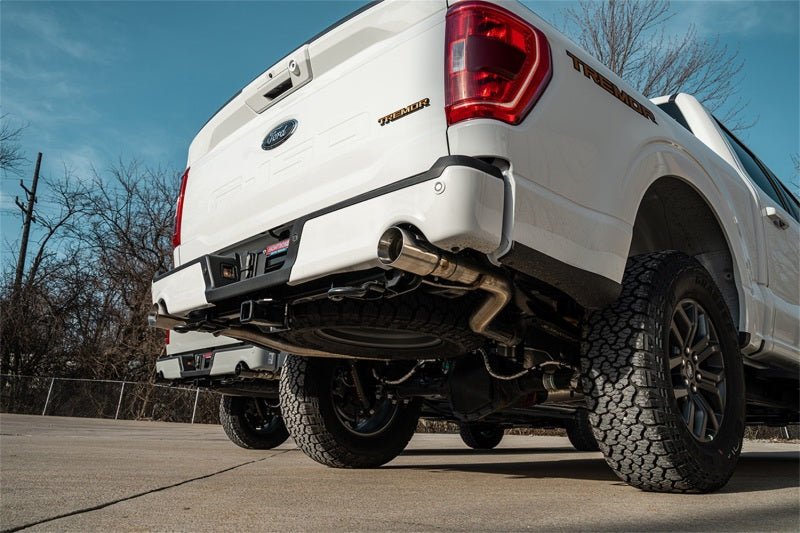 Corsa 2021-2023 Ford F-150 SuperCrew/5.5ft Bed 3.5L V6 Sport Cat-Back Dual Rear Exit-Polished - COR21185