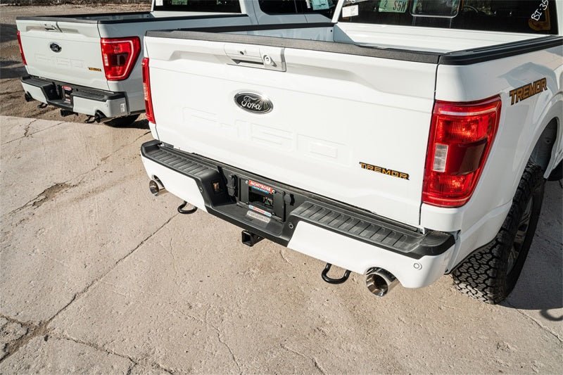 Corsa 2021-2023 Ford F-150 SuperCrew/5.5ft Bed 3.5L V6 Sport Cat-Back Dual Rear Exit-Polished - COR21185