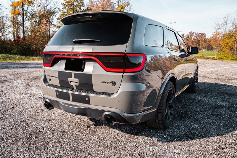 Corsa 21-22 Dodge Durango SRT Hellcat Cat-Back 2.75in Dual Rear Exit Sport 4.5in Black PVD Tips - COR21195BLK