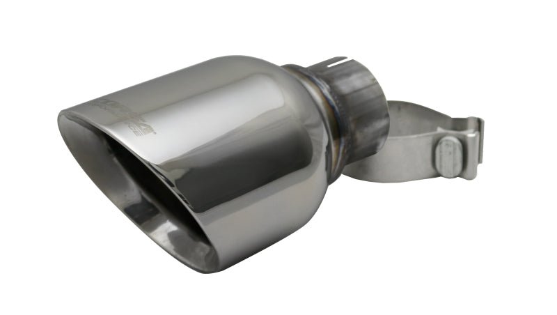 Corsa Single Universal 2.5in Inlet / 4.5in Outlet Polished Pro-Series Tip Kit - CORTK007