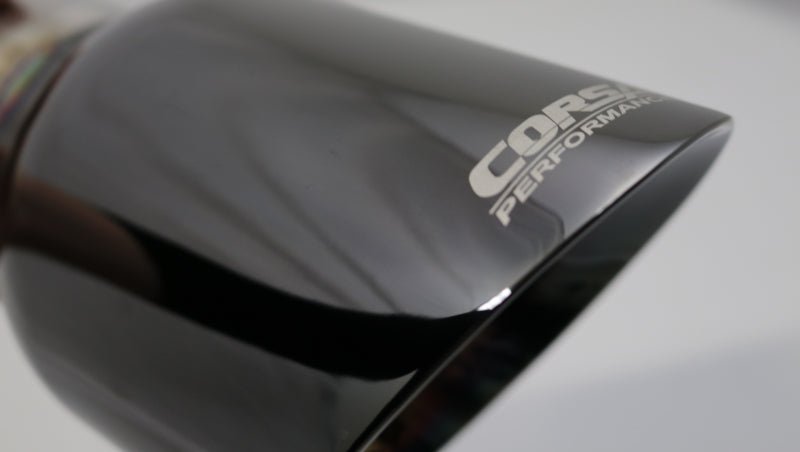 Corsa Single Universal 3.0" Inlet/4.5" Outlet Black PVD Pro-Series Tip Kit - CORTK009BLK