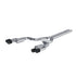 MBRP 2018-2023 Ford Mustang GT SS 3" Race Catback w/ 4" Quad CF Tips