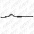 MBRP 2009-2023 Ram 1500 5.7 3" BLK CatBack Dual Split Rear w/4.5" Tips