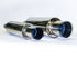 HKS Universal Stainless Hi Power 130mm Titanium Muffler 60mm Inlet, 96mm Tip