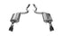 Corsa 2015-2017 Ford Mustang GT 5.0 SS 3" Touring Axle Back w/ Black 4.5" Tips