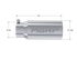 MBRP Universal Polished Exhaust Tip 4" Inlet/5" Outlet/12" Length Rolled Straight