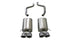 Corsa 2005-2008 Corvette C6 6.0/6.2L Sport Axle-Back Exhaust w/ 4.5" Polished Tips