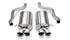Corsa 2005-2008 Chevrolet Corvette C6 6.0L V8 Sport Axle-Back w/ Polished 3.5" Tips