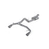 MBRP 2021-2024 Ford Bronco 2.3/2.7L AL Tour Dual Catback w/ 4" Tips