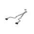 MBRP 2015-2023 Challenger 5.7/6.2/6.4 SS 3" Street Catback w/ Quad 4" CF Tips