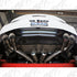 MBRP 2016-2024 Chevy Camaro CP 6.2L M/T 3" SS Race Catback w/ Quad 4.5" Tips