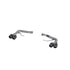 MBRP 2014-2024 Porsche Macan Turbo/S/GTS T304 2.5" Street Axle Back w/ CF Tips