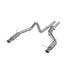 MBRP 2011-2014 Ford Mustang GT/11-12 GT500 AL 3" Race Catback w/ 4" Polished Tips