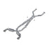 MBRP 2017-2022 Infiniti Q60 3.0 SS 3" Tour Profile CatBack w/4.5" Tips