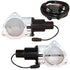 QTP 3.5" Bolt-On QTEC Dual Electric Cutout Valves - Pair