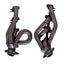 Gibson 00-03 Dodge Dakota Base 4.7L 1-1/2in 16 Gauge Performance Header - Stainless - GIBGP307S