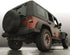 Gibson 12-17 Jeep Wrangler JK Rubicon 3.6L 2.5in Cat-Back Dual Split Exhaust - Aluminized - GIB17303