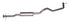 Gibson 1995-1998 Toyota T100 3.4L AL 2.5" Catback Single Exhaust - GIB18806